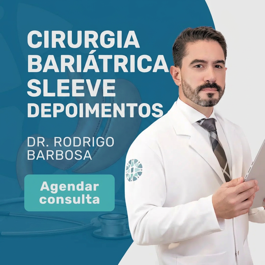 Cirurgia Bariátrica Sleeve: Depoimentos Reais de Sucesso 1 Cirurgia Bariátrica Sleeve Depoimentos - Ilustração Médica por Dr. Rodrigo Barbosa